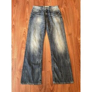 BKE Jeans Mens 31L Tyler Straight Leg Medium Wash Blue Denim